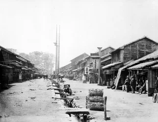 Atsugi, Japón, c.1867